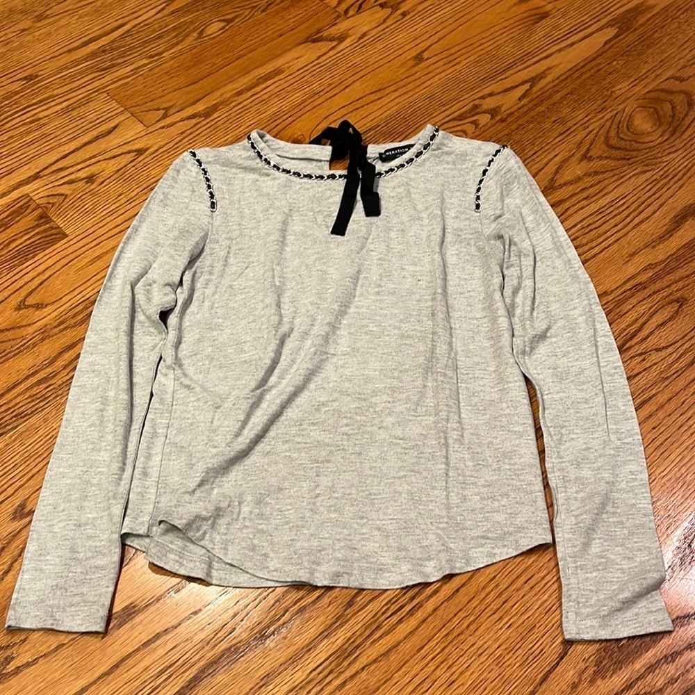 Generation Love Woman’s Grey Long Sleeve Size XS